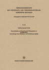 Buchcover Neue Methoden zur Untersuchung der Wirkungsweise von Textilhilfsmitteln: Untersuchungen über Schlichtungs- und Entschlic