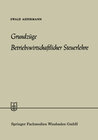 Buchcover Grundzüge Betriebswirtschaftlicher Steuerlehre