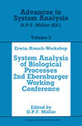 Buchcover Erwin-Riesch Workshop: System Analysis of Biological Processes