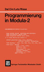 Buchcover Programmierung in Modula-2