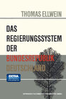 Buchcover Das Regierungssystem der Bundesrepublik Deutschland