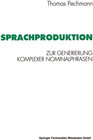 Buchcover Sprachproduktion