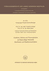 Buchcover Oxathiine, Dithiine und Thiomorpholine auf Basis billiger Rohstoffe (Synthesen und Reaktionsverhalten)