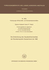 Buchcover Die Entwicklung des Haustextilienmarktes der Bundesrepublik Deutschland bis 1985