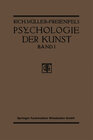 Buchcover Allgemeine Grundlegung und Psychologie des Kunstgeniessens