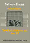 Buchcover Tabellenkalkulation mit Microsoft Multiplan 3.0 auf dem PC
