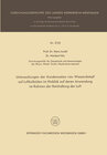 Buchcover Untersuchungen der Kondensation von Wasserdampf auf Luftkolloiden im Hinblick auf deren Anwendung im Rahmen der Reinhalt
