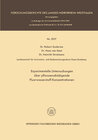 Buchcover Experimentelle Untersuchungen über pflanzenschädigende Fluorwasserstoff-Konzentrationen