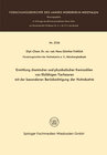 Buchcover Ermittlung chemischer und physikalischer Kennzahlen von filzfähigen Tierhaaren mit der besonderen Berücksichtigung der H