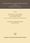 Buchcover Aufstickung von Schlacken des Systems CaO—SiO2—Al2O3