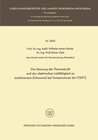 Buchcover Die Messung der Thermokraft und der elektrischen Leitfähigkeit an stabilisiertem Zirkonoxid bei Temperaturen bis 1750°C
