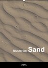 Buchcover Muster im Sand (Wandkalender 2015 DIN A2 hoch)