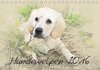 Buchcover Hundewelpen 2016 (Tischkalender 2016 DIN A5 quer)