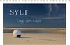 Buchcover Sylt - Tage am Meer (Tischkalender 2016 DIN A5 quer)