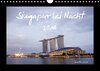 Buchcover Singapur bei Nacht (Wandkalender 2016 DIN A4 quer)