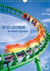 Buchcover Auf der Achterbahn – Geschüttelt und gefahren (Wandkalender 2016 DIN A4 hoch)