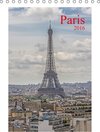 Buchcover Paris (Tischkalender 2016 DIN A5 hoch)