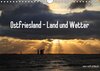 Buchcover Ostfriesland - Land und Wetter (Wandkalender 2016 DIN A4 quer)