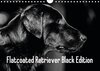 Buchcover Flatcoated Retriever Black Edition (Wandkalender 2016 DIN A4 quer)