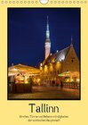 Buchcover Tallinn - Kirchen, Türme und Sehenswürdigkeiten (Wandkalender 2016 DIN A4 hoch)