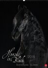 Buchcover Horses in Black (Wandkalender 2016 DIN A2 hoch)