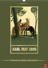 Buchcover Karl May 2016 – Amerika-Erzählungen III (Wandkalender 2016 DIN A3 hoch)