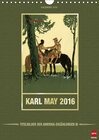 Buchcover Karl May 2016 – Amerika-Erzählungen III (Wandkalender 2016 DIN A4 hoch)