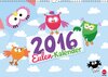 Buchcover Eulen-Kalender Poster (Wandkalender 2016 DIN A3 quer)