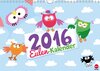 Buchcover Eulen-Kalender Poster (Wandkalender 2016 DIN A4 quer)