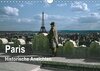 Buchcover Paris - Historische Ansichten (Wandkalender 2016 DIN A4 quer)
