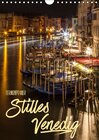 Buchcover Stilles Venedig / Terminplaner (Wandkalender 2016 DIN A4 hoch)
