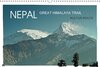 Buchcover NEPAL GREAT HIMALAYA TRAIL - KULTUR ROUTEAT-Version  (Wandkalender 2016 DIN A3 quer)