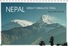 Buchcover NEPAL GREAT HIMALAYA TRAIL - KULTUR ROUTEAT-Version  (Tischkalender 2016 DIN A5 quer)