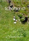 Buchcover Schottland für Naturliebhaber (Tischkalender 2016 DIN A5 hoch)