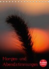 Buchcover Morgen- und Abendstimmungen (Tischkalender 2016 DIN A5 hoch)