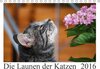 Buchcover Die Launen der Katzen 2016 (Tischkalender 2016 DIN A5 quer)