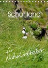 Buchcover Schottland für Naturliebhaber (Tischkalender 2017 DIN A5 hoch)