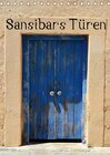 Buchcover Sansibars Türenkunst (Tischkalender 2017 DIN A5 hoch)
