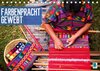 Buchcover Farbenpracht gewebt (Tischkalender 2017 DIN A5 quer)