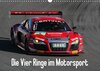 Buchcover Die Vier Ringe im Motorsport (Wandkalender 2017 DIN A3 quer)