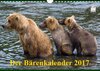 Buchcover Der Bärenkalender 2017 (Wandkalender 2017 DIN A4 quer)