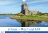 Buchcover Irland - West und Ost (Wandkalender 2017 DIN A4 quer)
