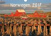 Buchcover Norwegen 2017 (Wandkalender 2017 DIN A4 quer)