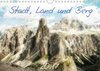 Buchcover Stadt, Land und Berg 2017 (Wandkalender 2017 DIN A4 quer)