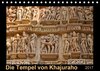 Buchcover Die Tempel von Khajuraho (Tischkalender 2017 DIN A5 quer)
