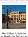 Buchcover Schloss Schönbrunn im Wandel der JahreszeitenAT-Version  (Wandkalender 2017 DIN A4 hoch)