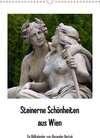 Buchcover Steinerne Schönheiten aus Wien (Wandkalender 2017 DIN A3 hoch)