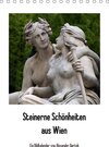 Buchcover Steinerne Schönheiten aus Wien (Tischkalender 2017 DIN A5 hoch)