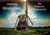 Buchcover Historische Windmühlen / Geburtstagsplaner (Wandkalender 2017 DIN A4 quer)