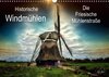 Buchcover Historische Windmühlen / Geburtstagsplaner (Wandkalender 2017 DIN A3 quer)